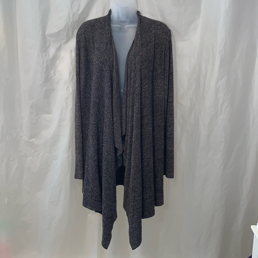 NWT Barefoot Dreams L/XL Bamboo Chic Lite Calypso Wrap Midnight Cocoa